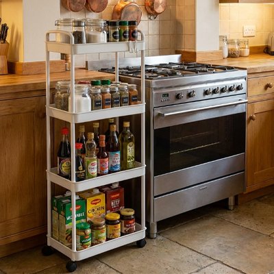 Desserte a roulettes 