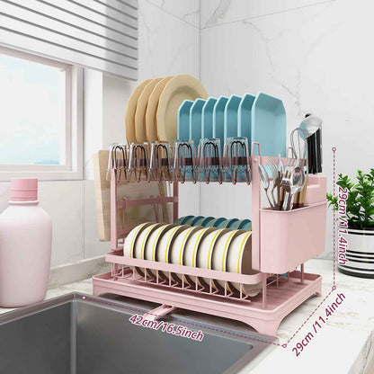 egouttoir vaisselle assez grand pour tout ranger